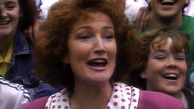 Bhain mé cáil amach as tuairisc theilifíse ar chluiche nach bhfaca mé oiread is cic amháin de