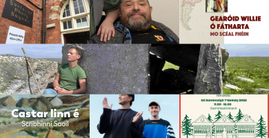 Eoin Warner ar ais ar TG4 le clár nua, Mo Scéal Fhéin le Gearóid Willie Ó Fátharta, Rap nua ó Ghaelscoil Pheig Sayers, Le Boom i Luimneach