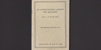 Níl an dóchas sa dúchas agam ach tá leabhrán álainn Gaeilge agam a foilsíodh an bhliain a rugadh mé