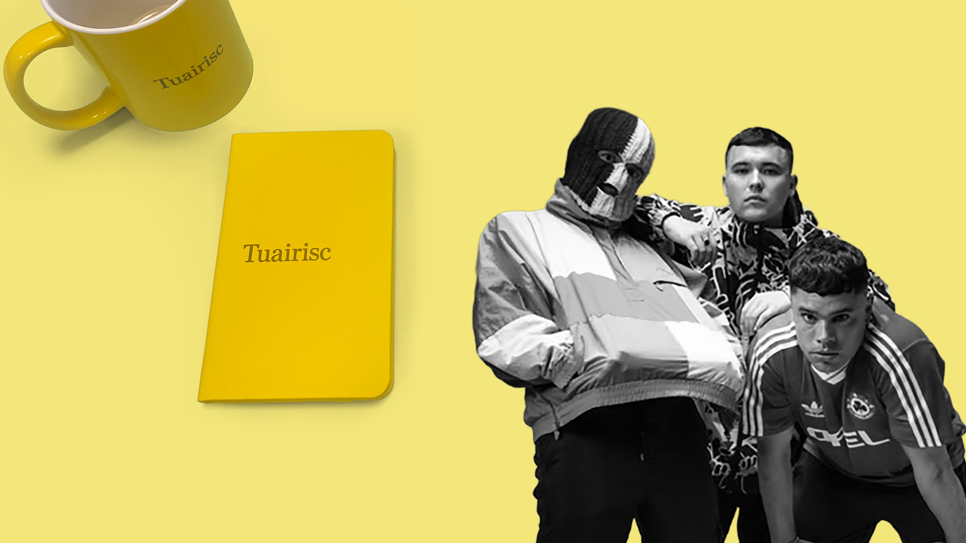 Contúirt liricí Kneecap, maonáis Ghaeltachta ag déanamh ar Tesco