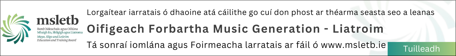 MSLETB Oifigeach Forbartha brat 0226