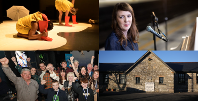 CULTÚR: Emer O’Flaherty ar camchuairt le ‘Go dtí seo’, Féile na Máthairtheangacha, Sean-Nós na Fearsaide, Céilí House beo as Amharclann Chois Fharraige.