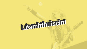 LÉAMHTHUISCINT: Sceitimíní faoi chuairt Foo Fighters ar an Daingean