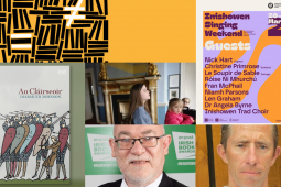 Féile amhránaíochta in Inis Eoghain, Féile Liteartha Franca-Éireannach, An Cláirseoir seolta i nGaillimh, Féile Sean-Nós Chois Life