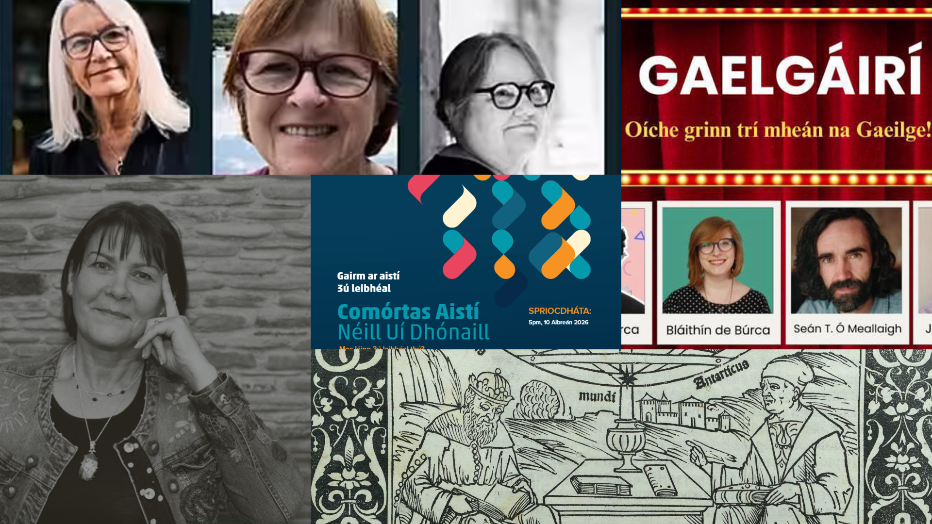 Seachtain na Gaeilge faoi lán seoil, Laureate i Leabharlann Dhún Garbháin, Comórtas Aistí Néill Uí Dhónaill