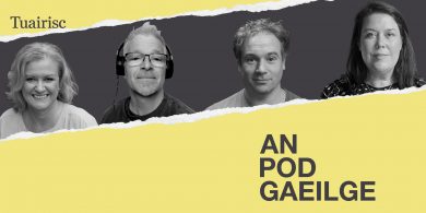 AN POD GAEILGE: Ag taisteal na hEorpa ar an traein