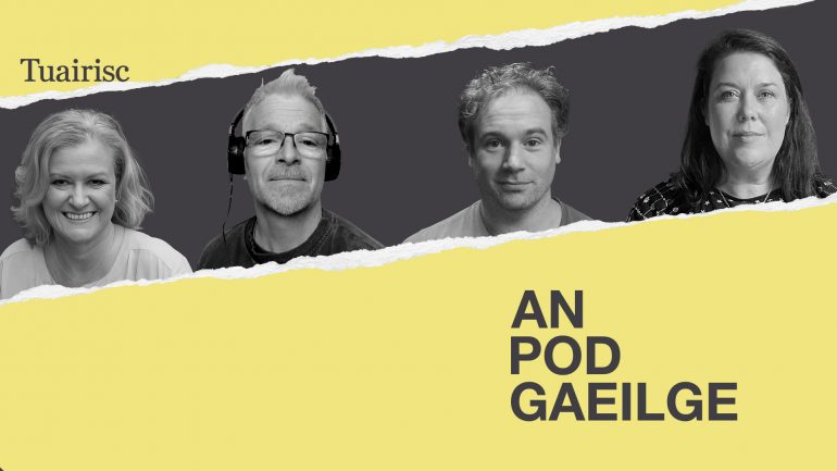 AN POD GAEILGE: Ag taisteal na hEorpa ar an traein