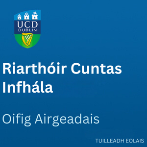 UCD Riarthóir Cuntas Infhála 300 0326
