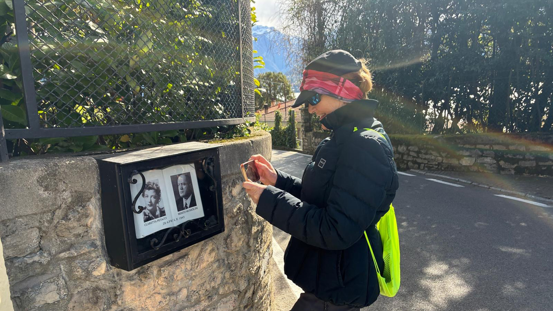 Loch Como, Villa Belmonte agus laethanta deiridh Mussolini