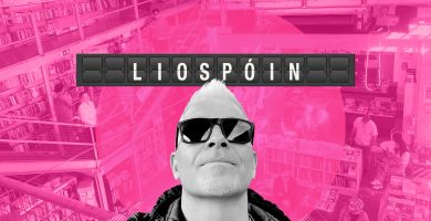 TUAIRISC ÓN EORAIP: Ag brabhsáil i siopa leabhar san oíche i Liospóin…