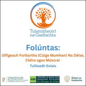 Re: Fw: Vacancy/Folúntais: Oifigeach Forbartha (Cúige Mumhan) Na Déise, Cléire agus Múscraí