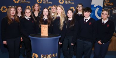 GNÉ-ALT FÓGRAÍOCHTA: Éacht Déanta ag Daltaí Thiobraid Árann ag Gradaim Spreagúla Rubbish Film Festival 2026