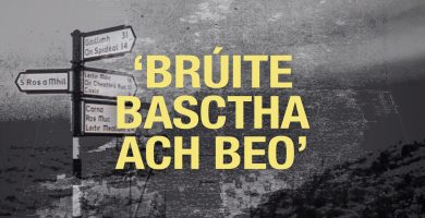 SCANNÁN: ‘Brúite, basctha ach beo’ – 100 bliain na Gaeltachta, sraith nua físeán ó Tuairisc