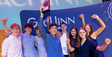 GAILEARAÍ: Comórtas Siansa 2026 buaite ag an ngrúpa Aistear as contae an Chláir sa Cheoláras