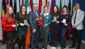 Duais i gcomórtas aistritheoirí óga an Aontais Eorpaigh buaite ag dalta as Gaillimh
