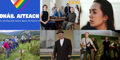 CULTÚR: Loinnir Muirġen, Comhdháil LADTA+, Na Cnocadóirí i mBÁC, Téada sna Sceirí, Clann Mhic Ruairí ag Scoil Samhraidh Mhic Reachtain