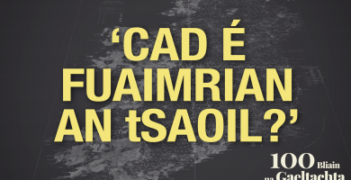SCANNÁN: ‘Cad é fuaimrian an tsaoil? – 100 Bliain na Gaeltachta, sraith nua físeán ó Tuairisc
