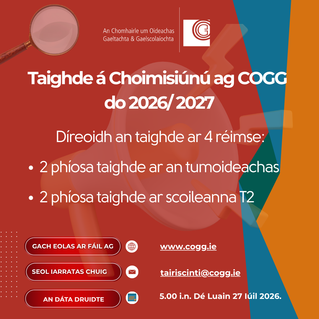 COGG Coimisiúnú Taighde 300 0626