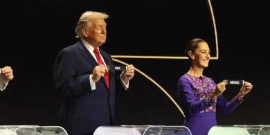 Tugann an sacar le chéile sinn ar fad, ach cead a fháil ó Trump ar dtús