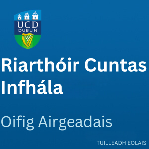 UCD Riarthóir Cuntas Infhála 300 0626