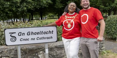 Comharthaí nua Gaeltachta nochta i gcathair na Gaillimhe