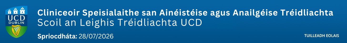 UCD Cliniceoir Speisialaithe L Brat 0726