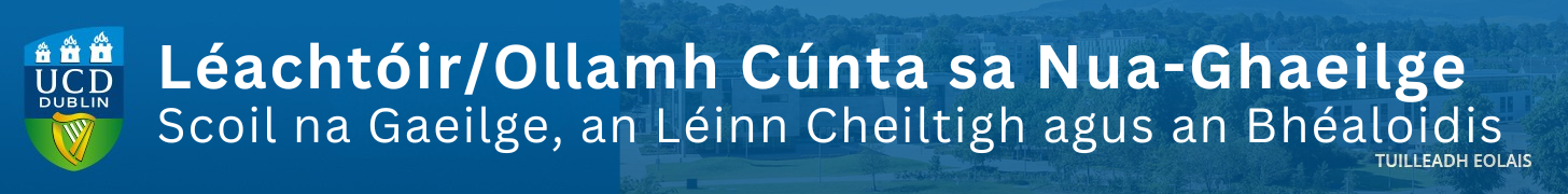 UCD 019871 Léachtóir/Ollamh Cúnta sa Nua-Ghaeilge 300 0726