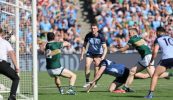 Scoth na bpictiúr ó chluichí leathcheannais peile na hÉireann agus Ciarraí agus Maigh Eo tagtha slán