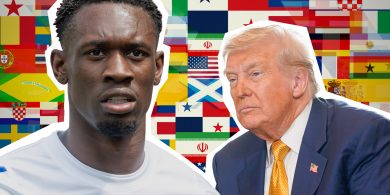 An Trumpach i sáinn ag Balogun, Sasana ag fáil réidh don Azteca agus na Francaigh ag aithris ar an mBrasaíl