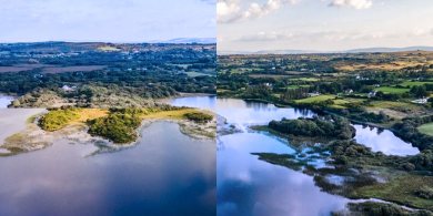 Ag iascach, ag machnamh agus ag éisteacht le cantain na bhfuiseog….