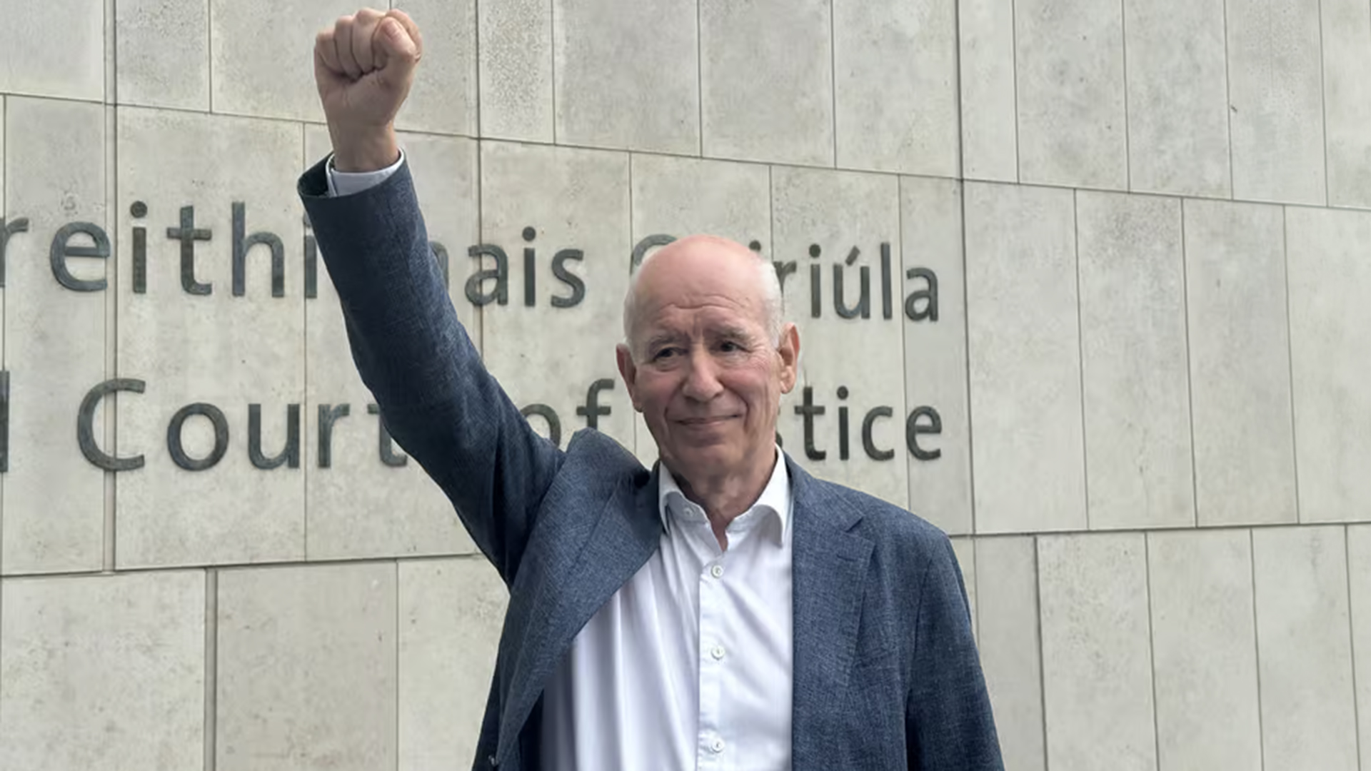 Iomrall ceartais a bhí i gciontú Osgur Breatnach san éagóir mar gheall ar robáil traenach na Sollán