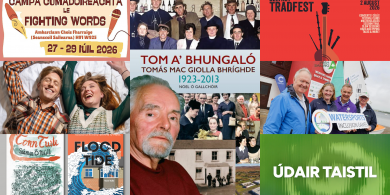 CULTÚR: Cluichí spórt uisce, Tom a’Bhungaló, Údair Taistil ar RnaG, Tonn Tuile as Béarla, Tradfest, Campa cumadóirí, Fleadh Scannán na Gaillimhe