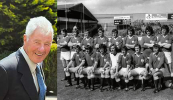 Bhí halla an Chladaigh Dhuibh lán go doras chun ceiliúradh a dhéanamh ar laoch peile áitiúil