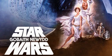 Réalta móra na Breataine Bige tagtha le chéile do Star Wars as Breatnais