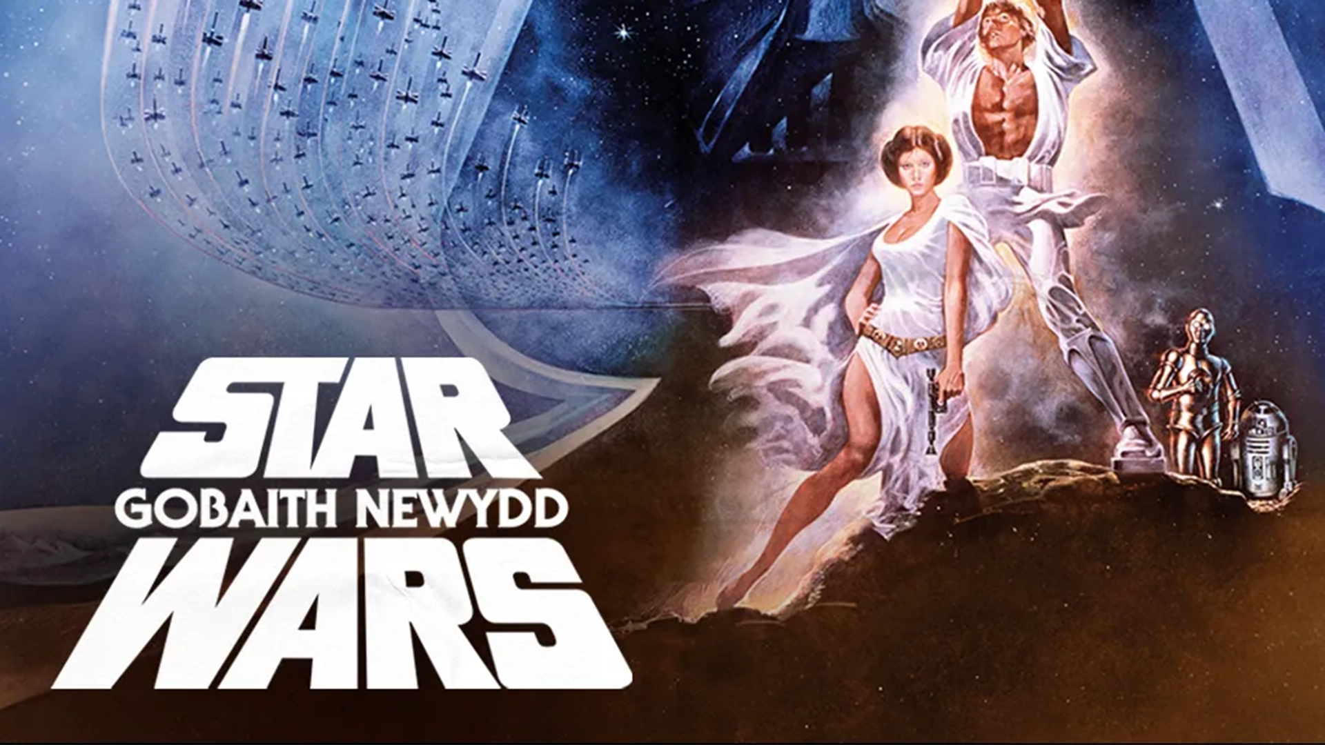 Réalta móra na Breataine Bige tagtha le chéile do Star Wars as Breatnais