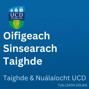UCD Oifigeach Sinsearach Taighde 300 0826