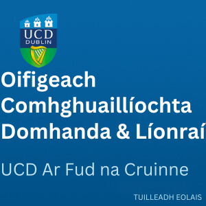 UCD Oifigeach Comhghuaillíochta Domhanda & Líonraí