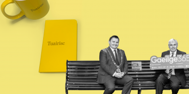 ‘Grandees’ TG4 agus Ambasadóir na Seapáine, ‘Binsí Comhrá’ ar fud na tíre