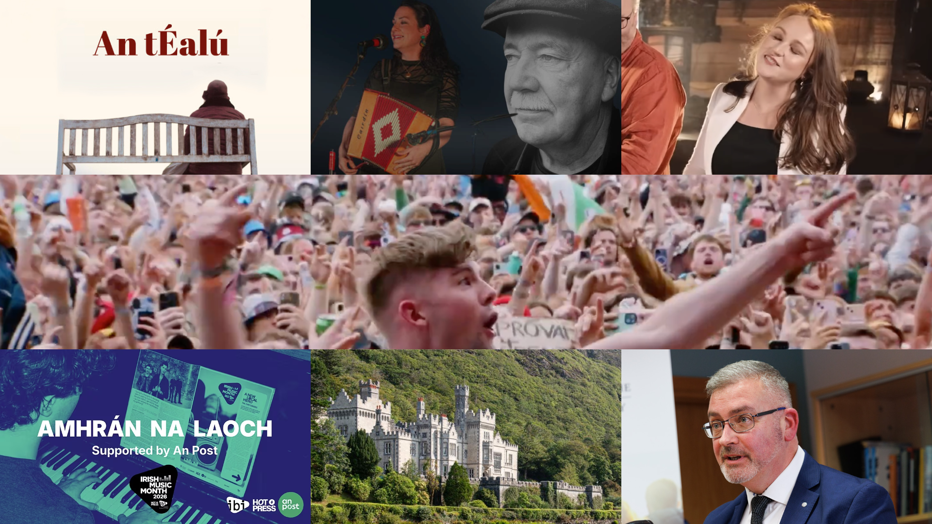CULTÚR: Amhrán na Laoch, Ceiliúradh na gComharsan, Scéalaíocht sa gCoill Mhór, TG4 beo ón bPicnic Leictreach