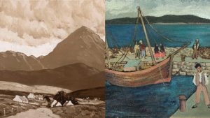 Pictiúir de Chonamara agus den Earagail díolta ag ceant