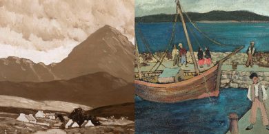 Pictiúir de Chonamara agus den Earagail díolta ag ceant