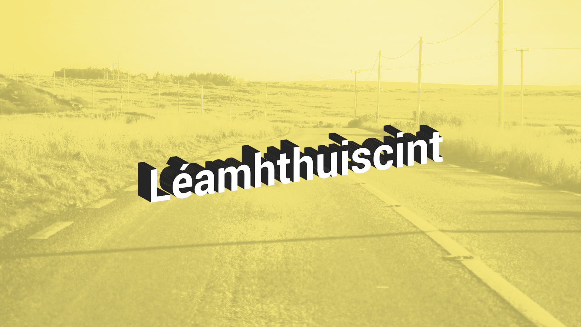 LÉAMHTHUISCINT: Daoine Óga sa Ghaeltacht
