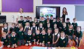 GAILEARAÍ: Tús maith…a gcéad lá ar Scoil Sailearna i gConamara ag os cionn scór dalta