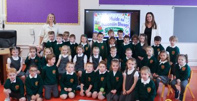 GAILEARAÍ: Tús maith…a gcéad lá ar Scoil Sailearna i gConamara ag os cionn scór dalta