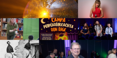 CULTÚR: Na Púcaí ina Cheann, Ceardlann Puipéadóireachta, Dioscó Samhna i nDoire, Gáire as Gaeilge