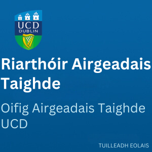 UCD Riarthóir Airgeadais Taighde 300 1026