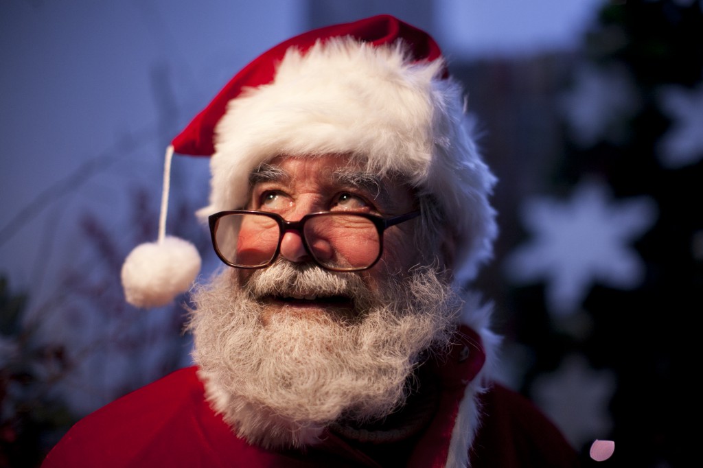 29/11/2012. Santa Claus pictured in a