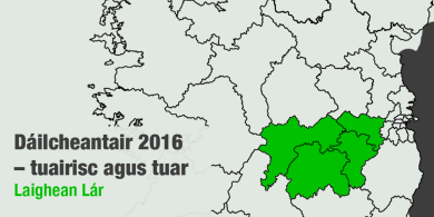 Toghchán 2016 – tuairisc agus tuar ó na Dáilcheantair – Lár Laighean