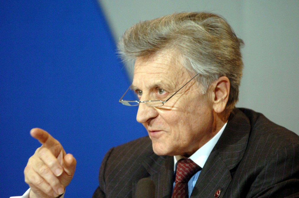 Jean Claude Trichet President of the European Central Bank (ECB)at the ECOFIN meeting in Punchestown in County Kildare, Ireland.3/4/2004