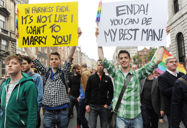 12/8/2012 LGBT NOISE March for Marriage Protests